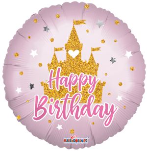 18" Birthday Castle Balloon