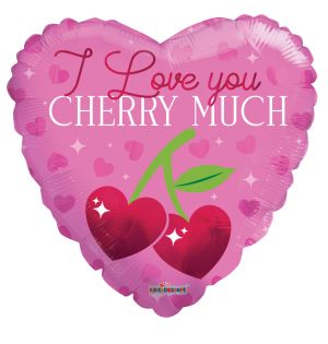 18" Love You Cherry Much Balloon