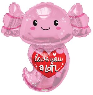 36" Love You A Lot Shape Shape Balloon