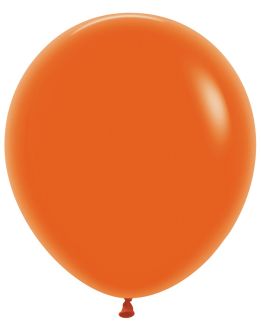 18" Fashion Orange (25pcs) Sempertex Balloons
