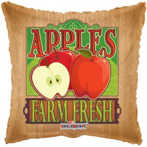18" Farm Fresh Fruit Apples (non-packaged) Balloon