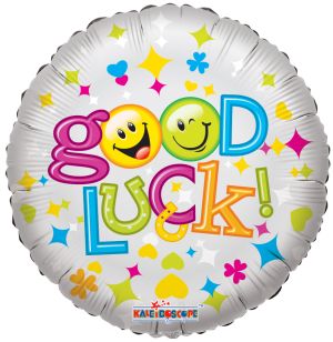 18" Good Luck Smiles Balloon