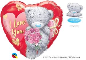 18" Tatty Teddy I Love You Bouquet Balloon