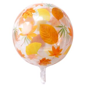 Orb 16" Fall Leaves Balloon
