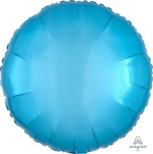 18" Caribbean Blue Circle (non-packaged) Balloon
