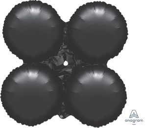 16" MagicArch Metallic Black Balloon