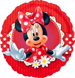 18" Mad about Minnie Balloon