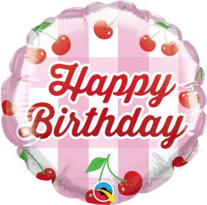 04" Birthday Cherries Balloon