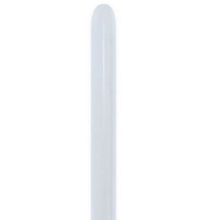 260 Satin White (50pcs) Sempertex Balloons