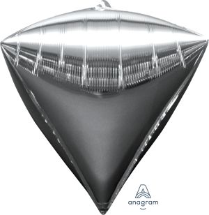 Diamondz 17" Silver Balloon