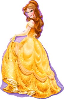 SuperShape Princess Belle Balloon
