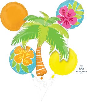 Balloon Bouquet Summer Scene