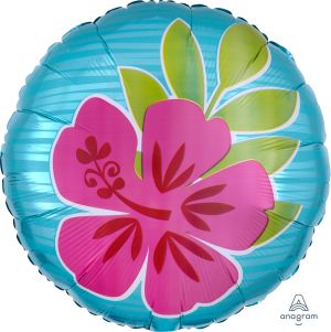 18" Summer Scene Flowers Balloon
