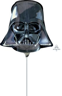 Mini Shape Darth Vader Helmet Balloon