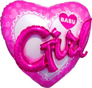 Multi-Balloon Celebrate Baby Girl