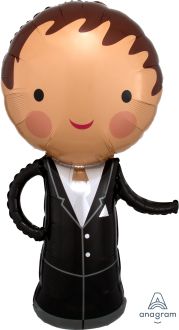 SuperShape Handsome Groom Balloon