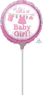04" Shower With Love Girl Balloon