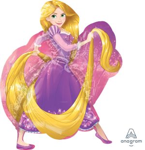 SuperShape Rapunzel Balloon