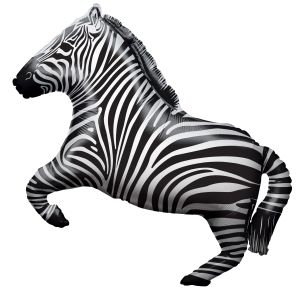 28" Zebra Shape Balloon