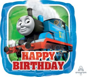 18" Thomas the Tank Engine Happy Birthday Balloon