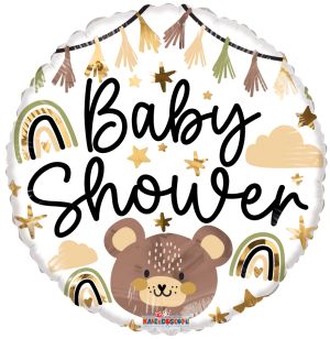 18" Baby Shower Bear Balloon