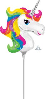 Mini Shape Unicorn Balloon