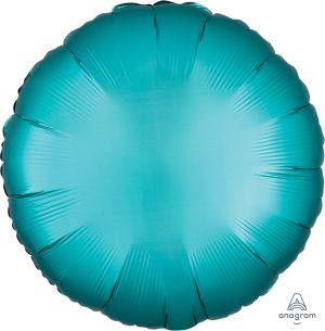 18" Satin Luxe Jade Circle (non-packaged) Balloon