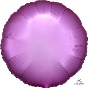 18" Satin Luxe Flamingo Circle (non-packaged) Balloon