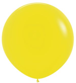 36" Fashion Yellow (2pcs) Sempertex Balloons