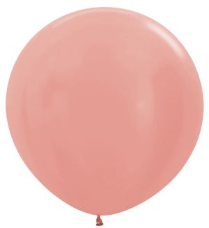 36" Metallic Rose Gold (2pcs) Sempertex Balloons
