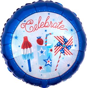 18" Celebrate USA Balloon