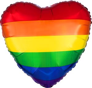 18" Rainbow Fun Balloon