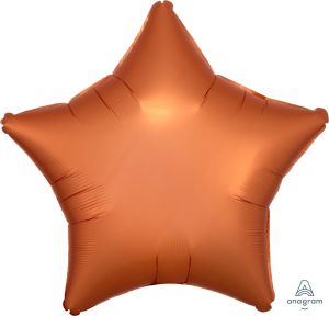 18" Satin Luxe Amber Star (non-packaged) Balloon