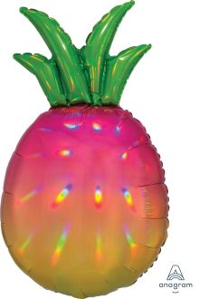 SuperShape Iridescent Pineapple Balloon