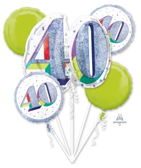 Balloon Bouquet Here's to Your Birthday 40