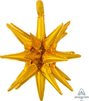 Magic Starburst 20" Gold Balloon