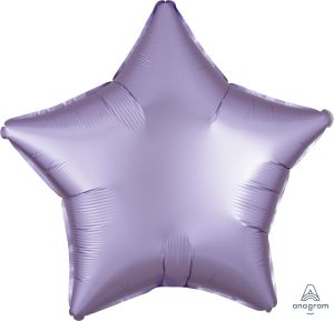 18" Satin Luxe Pastel Lilac Star (non-packaged) Balloon