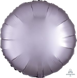 18" Satin Luxe Greige Circle Balloon