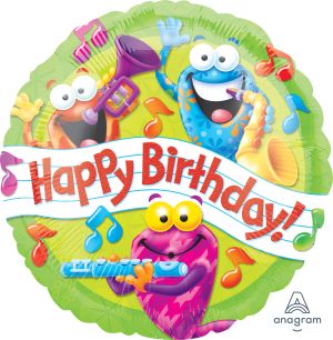 18" Trend Frog-tastic Happy Birthday Balloon