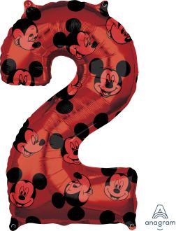 26" Mickey Mouse Forever Number 2 Balloon