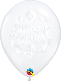 11" Nouveaux Maries Papillons (50pcs) Balloons