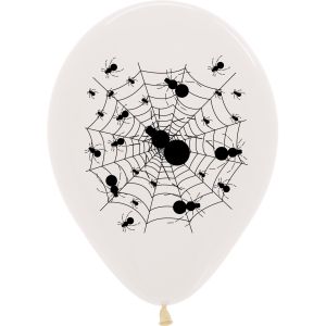 11" Spider Crystal Clear (50pcs) Balloons