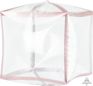 Cubez 16" Rose Gold Trim Balloon
