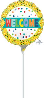 09" Welcome Lots of Dots Balloon