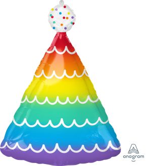 18" Shape Party Hat Fun Balloon