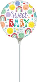 09" Sweet Baby Icons Balloon