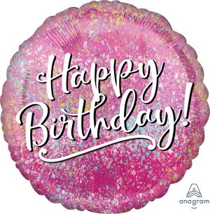 18" Birthday Pink Fabulous Balloon