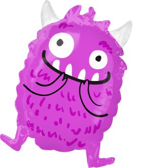 18" Shape Happy Little Monster Balloon