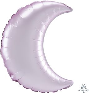 Crescent 26" Satin Pastel Pink Balloon