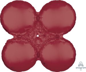 16" MagicArch Burgundy Balloon